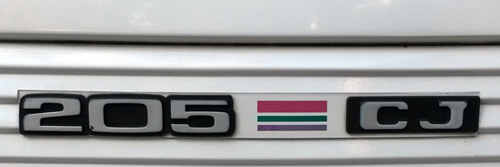 Peugeot 205 CJ 4